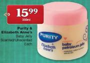 Purity & Elizabeth Anne's Baby Jelly Scented/Unscented-350Ml