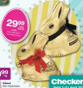 Lindt Gold Milk/Dark Chocolate Bunny-120g Elk