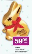 Lindt Goue Melksjokoladehasie-200g
