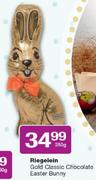 Riegelein Gold Classic Chocolate Easter Bunny-250g