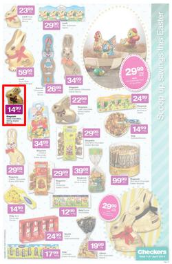 Checkers Gauteng : Easter Specials (7 Apr - 21 Apr 2014), page 15