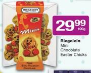 Riegelein Mini Chocolate Easter Chicks-100g