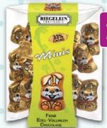 Riegelein Gold Mini Chocolate Easter Bunnies-100g