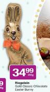 Riegelein Gold Classic Chocolate Easter Bunny-250g