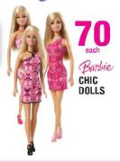 Barbie Chic Dolls-Each
