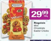 Riegelein Mini Chocolate Easter Chicks-100g