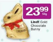 Lindit Gold Chocolate Bunny-50g