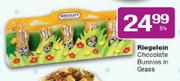 Riegelein Chocolate Bunnies In Grass-5's
