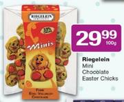 Riegelein Mini Chocolate Easter Chicks-100g