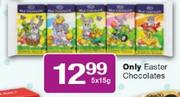 Only Easter Chocolates-5x15g