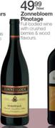 Zonnebloem Pinotage-750ml