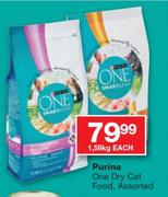 Purina One Dry cat Food Assorted-1.59Kg Each