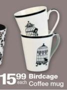 Birdcage Coffee Mug-Each