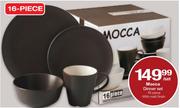 Mocca 16 Piece Dinner set-Per Set