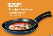 Prochef Kleefvrye Braaipanstel 24&28cm