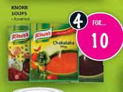 Knorr Soups Assorted-4's