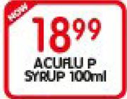 Acuflu P Syrup-100Ml