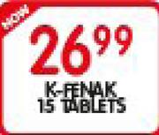 K-Fenak 15 Tablets
