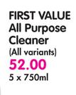 First Value All Purpose Cleaner-5x750ml