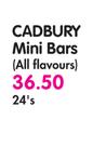 Cadbury Mini Bars-24's