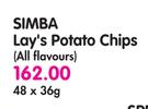 Simba Lay's Potato Chips-48x36g