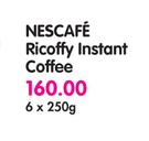 Nescafe Ricoffy Instant Coffee-6x250g