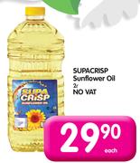 Supacrisp Sunflower Oil-2Ltr Each