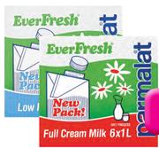 Everfresh UHT Milk-6x1Ltr