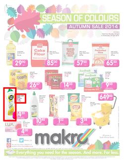 Makro Gauteng : Food (24 Apr - 30 Apr 2014), page 1