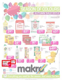 Makro Gauteng : Food (24 Apr - 30 Apr 2014), page 1