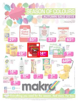 Makro Gauteng : Food (24 Apr - 30 Apr 2014), page 1