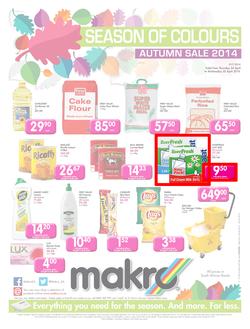 Makro Gauteng : Food (24 Apr - 30 Apr 2014), page 1