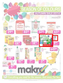 Makro Gauteng : Food (24 Apr - 30 Apr 2014), page 1