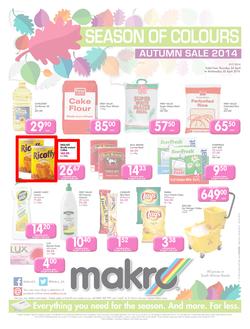 Makro Gauteng : Food (24 Apr - 30 Apr 2014), page 1