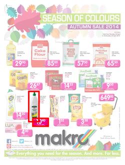 Makro Gauteng : Food (24 Apr - 30 Apr 2014), page 1