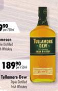 Tullamore Dew Triple Distilled Irish Whisky-750ml