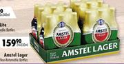 Amstel Lager Non Returnable Bottles-24x330ml