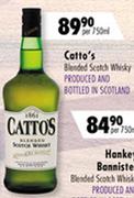 Catto's Blended Scotch Whisky-750ml
