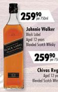 Johnnie Walker Black Label 12 YO Blended Scotch Whisky-750ml