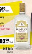Old Buck Dry Gin-750ml