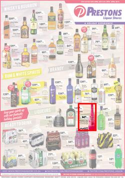 Prestons Liquor Stores : (16 Apr - 29 Apr 2014), page 1