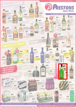 Prestons Liquor Stores : (16 Apr - 29 Apr 2014), page 1