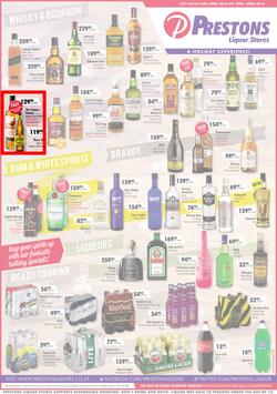 Prestons Liquor Stores : (16 Apr - 29 Apr 2014), page 1