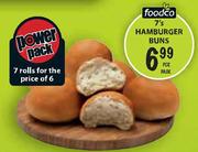 Foodco Hamburger Buns-7's 