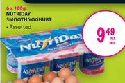 Nutriday Smooth Yoghurt-6x100g Per Pack