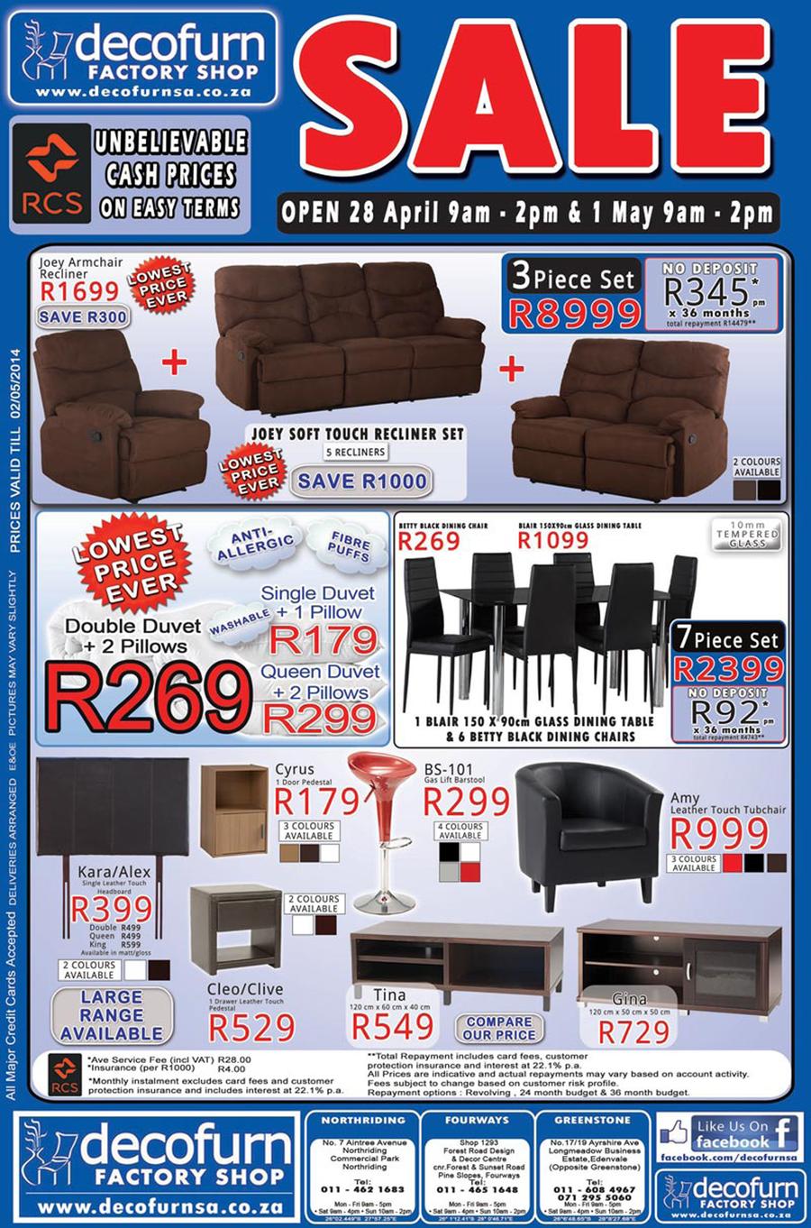 Kenilworth decofurn deals