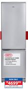 Defy 316Ltr Metallic Combi Freezer Fridge