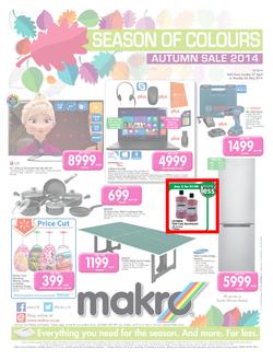 Makro : Autumn Sale (27 Apr - 5 May 2014), page 1