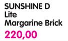 Sunshine D Lite Margarine Brick-30x500G