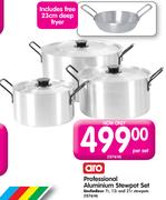 Aro Professional Aluminium Stewpot Set-Per Set